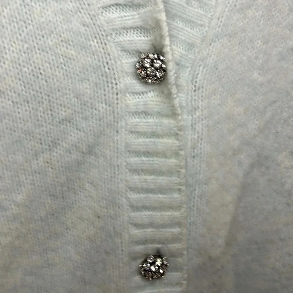 VGC Prada womens oversized light seafoam wool cardigan current size 40 - Picture 5 of 13